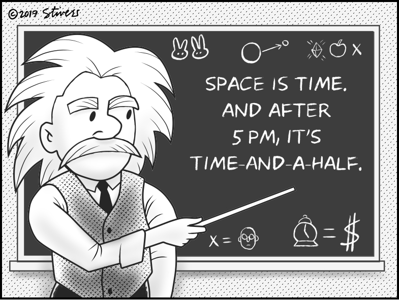 Space is time